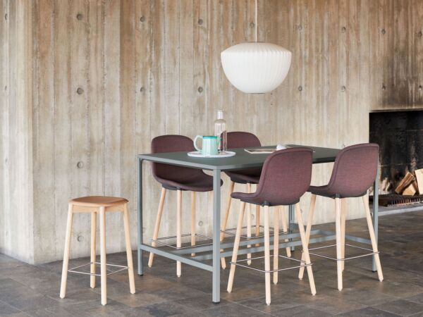 5_New Order High Table army_Neu 12 Bar Stool Low Remix 672 wb lacquer oak tainless steel footrest_Nelson Apple Bubble Pendant M.jpg