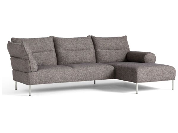 1_Pandarine 3 Seater Chaise Longue right w mix armrest Swarm Multi Colour_chromed base.jpg