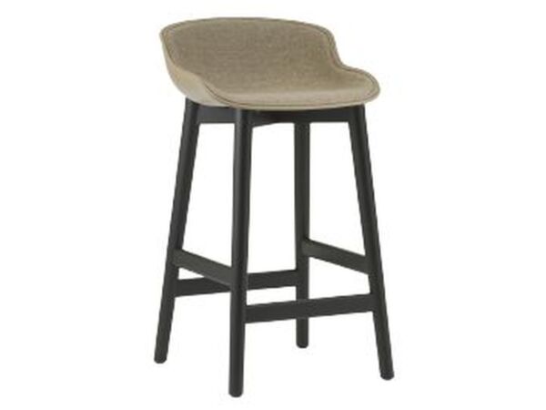 1_Hyg_Barstool_65_cm_Front_Uph_Black_Oak.jpg