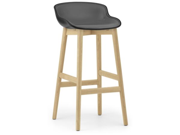 2_Hyg Barstool 75 cm Front Uph Oak.jpg