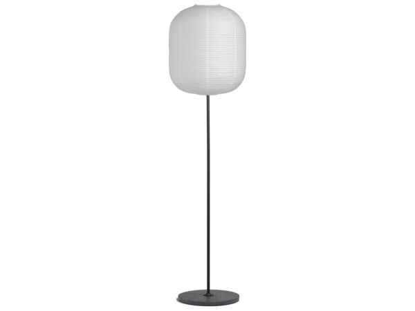 2_z9452152009000_Common Floor Lamp base soft black steel stem and black terrazzo base_Oblong shade.jpg