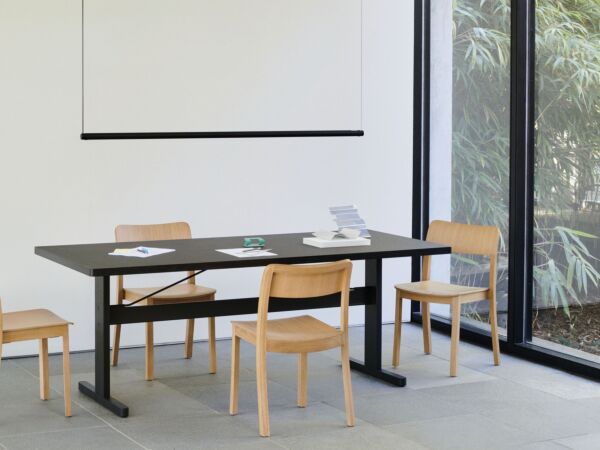 5_Pastis Armchair and Side Chair wb lacquer oak_Passerelle Table ink black_Factor Linear soft black.jpg