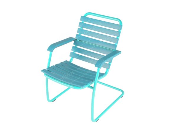 2_Fauteuil de jardin_laqué_bleu turquoise.jpg