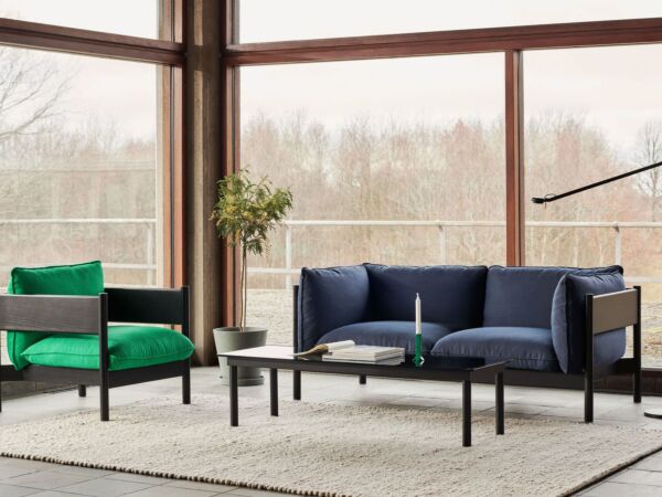 5_Arbour 2 Seater Steelcut Trio 796 black wb lacquer beech_Arbour Club Armchair Vidar 932 black wb lacquer beech base_Peas Random soft grey.jpg