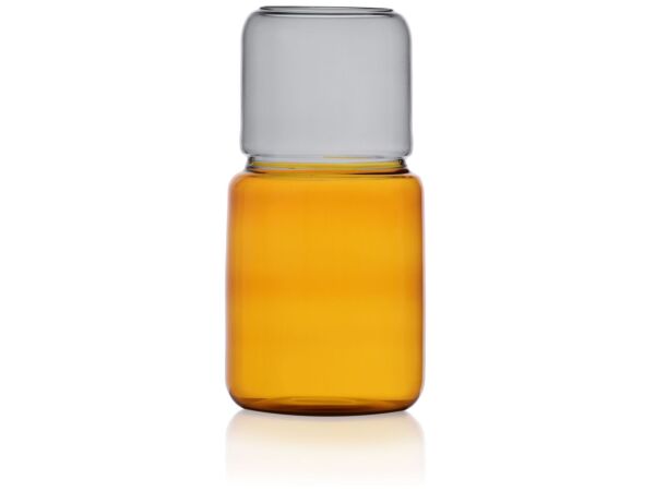 2_REVOLVE Vase 25 cm Smoke-Amber.JPG
