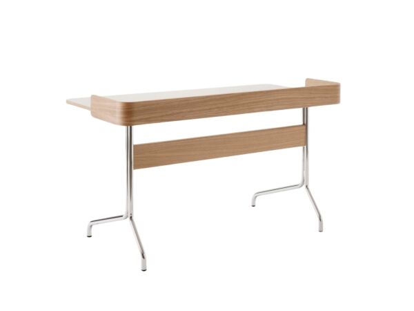 2_zChrome w. Mushroom Linoleum &amp; Clear Lacquered Oak_Back view.jpg