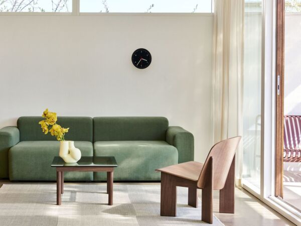 5_Mags Low Armrest 2.5 Seater Linara 100_Large Check Rug 170x240 light grey_Chisel Lounge Chair wb lacquered walnut.jpg