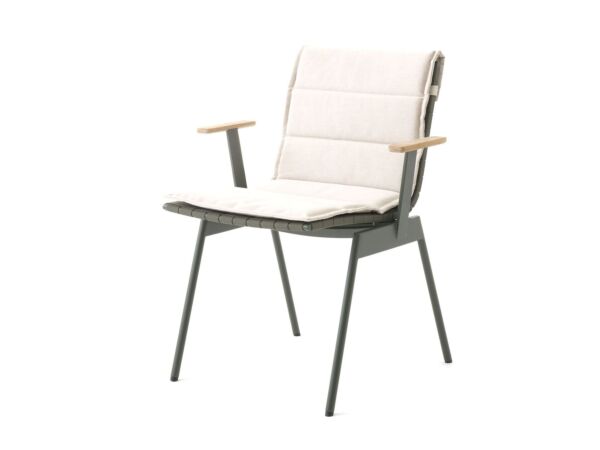 2_zBronze Green w. Teak_Ville Chair Cushion AV33_AV34_Heritage Papyrus.jpg