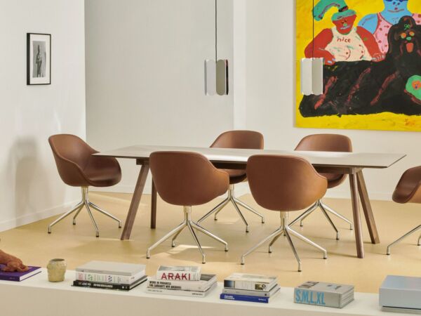 5_CPH30 Extendable pebble grey lino wb lacquered walnut_AAC121 nevada cognac polished aluminium_Arcs Shade mirror.jpg
