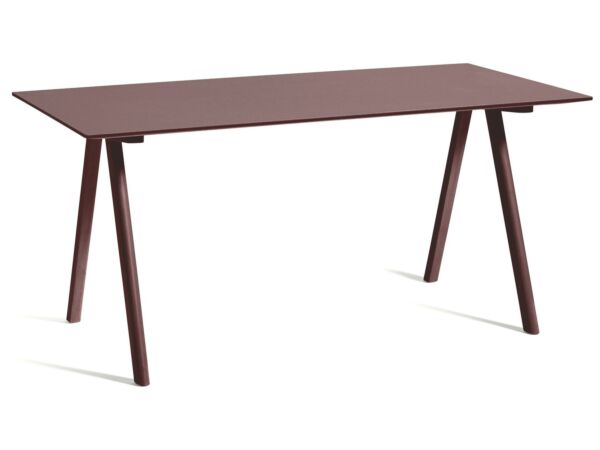 1_AE810-A526-AR13_CPH 10 2.0 Desk L160xW80 burgundy linoleum_bordeaux wb lacquer oak base.jpg