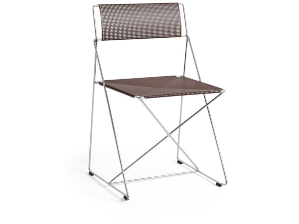 2_AE915-E679_X-Line Chair iron red powder coated steel seat back_chromed base Indoor.jpg