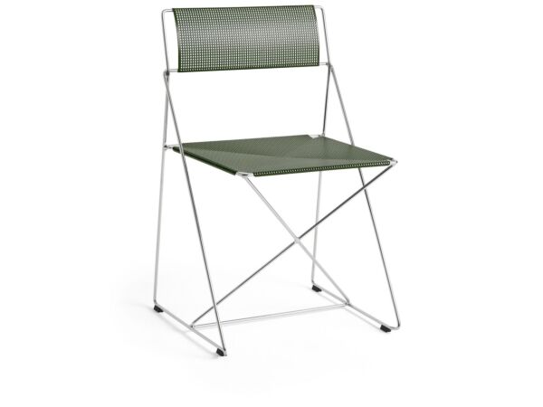 2_AE915-E680_X-Line Chair autumn green powder coated steel seat back_chromed base Indoor.jpg