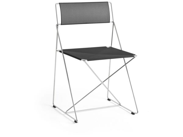 2_AE915-E676_X-Line Chair black powder coated steel seat back_chromed base Indoor.jpg
