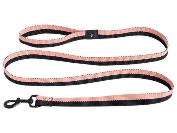 2_hay dogs leash flat m l pink black.jpg