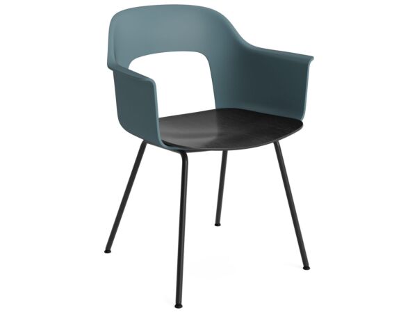 2_AF254-F358-AA51-01UF_Layout Armchair 212_black steel 4 leg base_ocean shell_black wb lacq oak seat.jpg