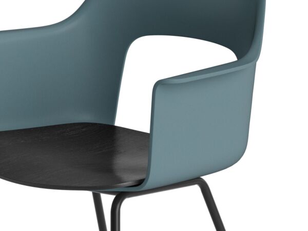 2_zAF254-F358-AA51-01UF_Layout Armchair 212_black steel 4 leg base_ocean shell_black wb lacq oak seat_detail.jpg
