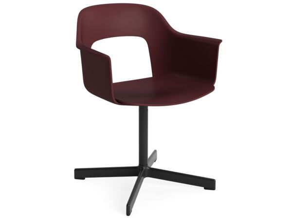 2_AF290-F334-AA51-01UF_Layout Armchair 231_black alu 4 star swivel base_bordeaux shell.jpg
