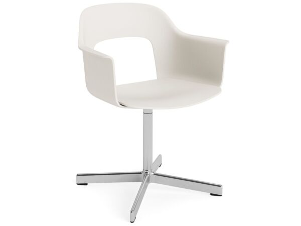 2_AF291-F330-AA51-01UF_Layout Armchair 231_polished alu 4 star swivel base_cream white shell.jpg