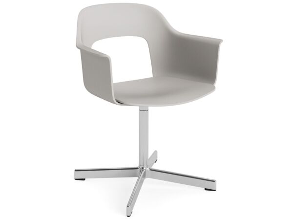 2_AF291-F331-AA51-01UF_Layout Armchair 231_polished alu 4 star swivel base_sky grey shell.jpg