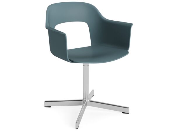 2_AF291-F336-AA51-01UF_Layout Armchair 231_polished alu 4 star swivel base_ocean shell.jpg