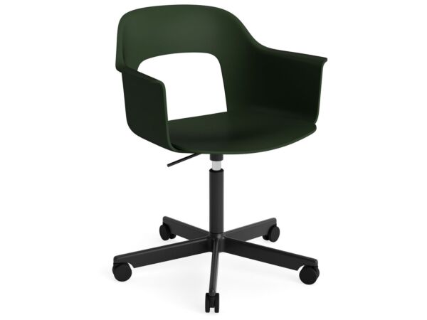 2_AF306-F335-AA51-01UF_Layout Armchair 241_black alu 5 star swivel wheel base_bottle green shell.jpg