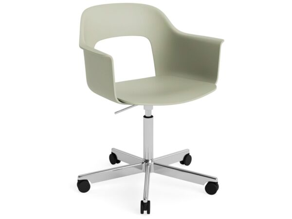2_AF307-F337-AA51-01UF_Layout Armchair 241_polished alu 5 star swivel wheel base_pastel green shell.jpg