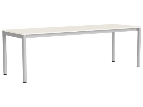 2_AF205-F299-AT15_Annex Table Flush anodised alu legs and apron L240 x W80 x H75 Really cotton cream tabletop.jpg