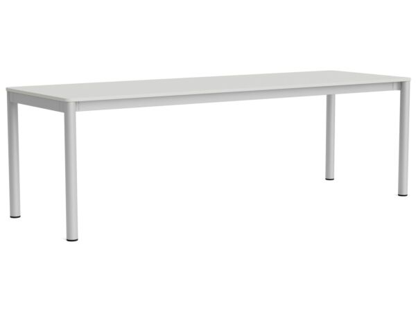 2_AF205-F299-AT12_Annex Table Flush anodised alu legs and apron L240 x W80 x H75 cloud grey lino tabletop.jpg