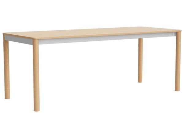 2_AF202-F298-AT16_Annex Table Flush wb lacq oak legs_anodised alu apron L200 x W80 x H75 wb lacquer oak tabletop.jpg