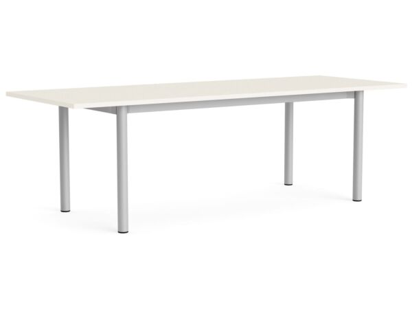 2_AF218-F307-AT15_Annex Table Overhang anodised alu legs and apron L240 x W90 x H75 Really cotton cream tabletop.jpg