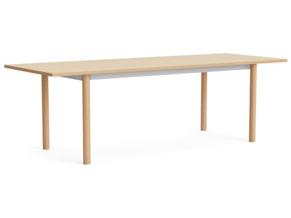 2_AF215-F307-AT16_Annex Table Overhang wb lacq oak legs_anodised alu apron L240 x W90 x H75 wb lacq oak tabletop.jpg