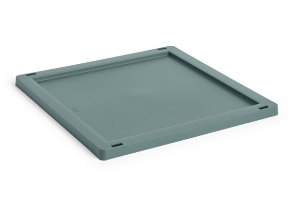 2_AE759-F127-AE77_HAY Colour Crate Lid Plastic M Square_Cube dark green.jpg