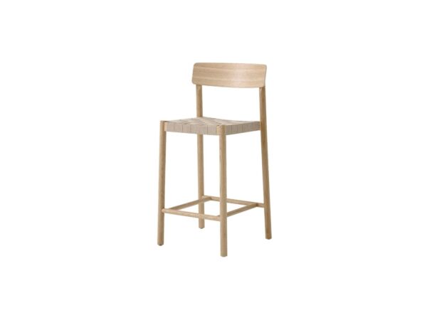 2_146185A017_Betty Counter Chair TK12_Lacquered Oak w. Natural Webbing_Angled Front.jpg