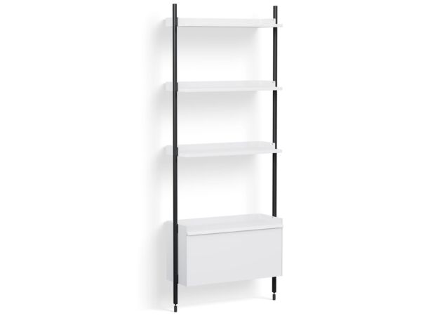 2_AB845-B665-AI80_Pier System 131 PS white powder coated steel black anodised profiles.jpeg