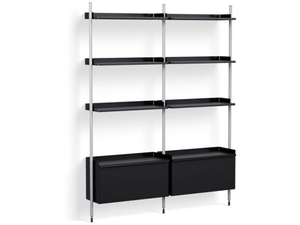 2_AB846-B666-AI79_Pier System 132 PS black powder coated steel clear anodised alu profiles.jpeg