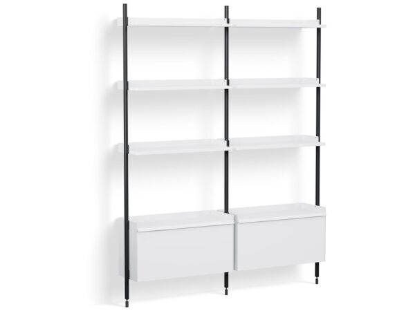 1_AB846-B665-AI80_Pier System 132 PS white powder coated steel black anodised profiles.jpeg
