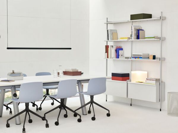 5_AAC 14 slate blue 2.0 shell black 4 star swivel wheel base_Boa Table white laminate metallic powder coated frame pa frame.jpg