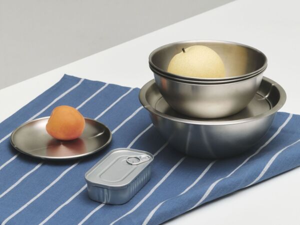 5_Outdoor Market Tea Towel blue with beige stripe_Outdoor Market Steel collection.jpg