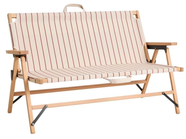 2_Outdoor Market Folding Sofa beige with red stripe.jpg