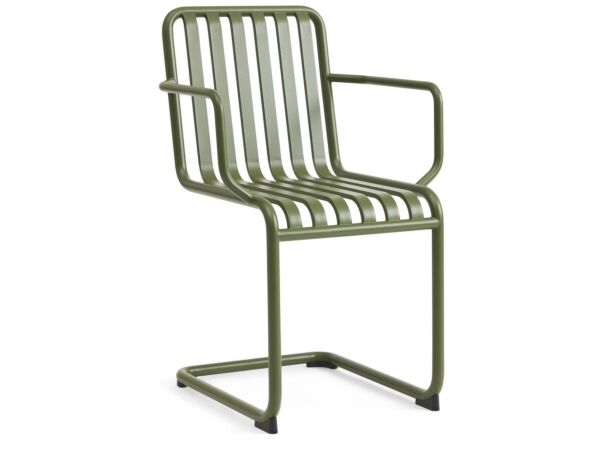 2_AF592-A237_Palissade Cantilever Armchair olive powder coated steel.jpg