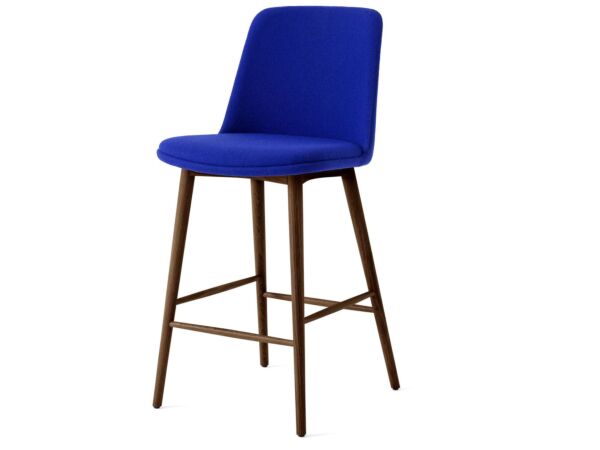 1_Rely Counter Chair HW131 High back Fully & seat upholstered Lacquered walnut base Plastic gliders HR foam Hallingdal 0753_1.jpg