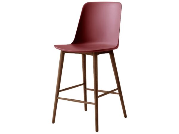 2_Rely_Counter_Chair_HW128_High_back_Lacquered_walnut_base_Plastic_gliders_Red_Brown_shell.jpg