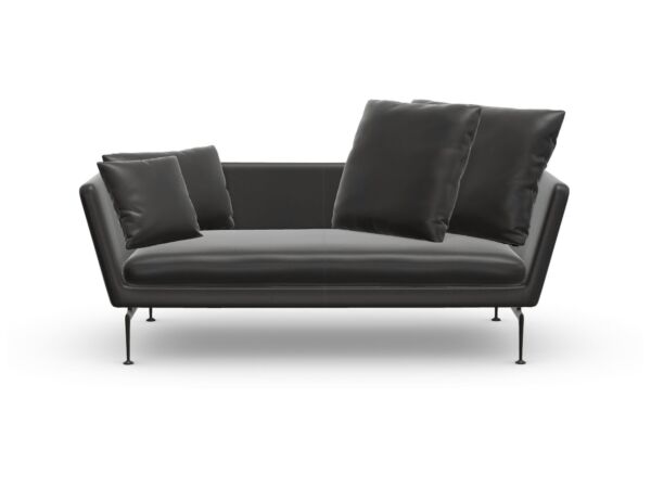 2_Vitra_Suita_2 Seater_coussins_pointus_Cuir L20 Asphalte noir.jpg