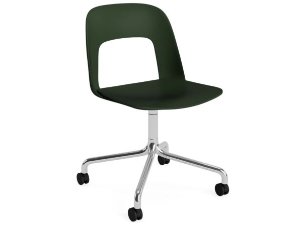 2_AF971-F335-AA51-01UF_Layout Chair 161_bottle green shell and seat_polished aluminium arc wheel base.jpg