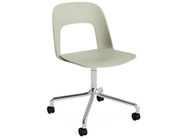 2_AF971-F337-AA51-01UF_Layout Chair 161_pastel green shell and seat_polished aluminium arc wheel base.jpg