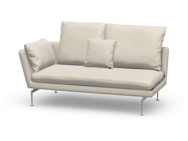 2_Vitra_Suita_2 Seater Ouvert_coussins_pointus_Cuir Premium FL50 neige poli gauche.jpg