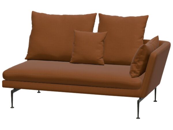 2_Vitra_Suita_2 Seater Ouvert_coussins_pointus_Hola terracota noir droite.jpg