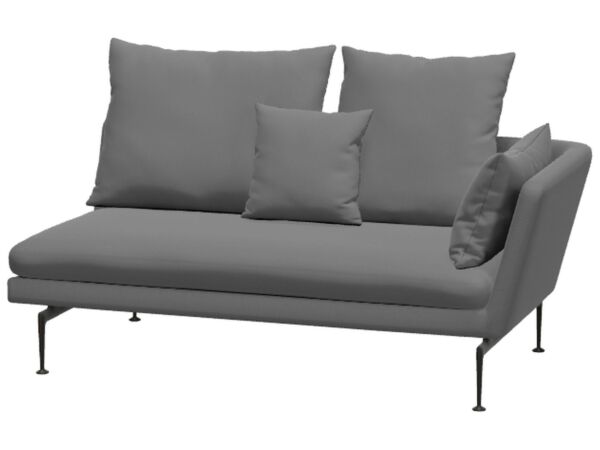 2_Vitra_Suita_2 Seater Ouvert_coussins_pointus_volo gris fer noir droite.jpg