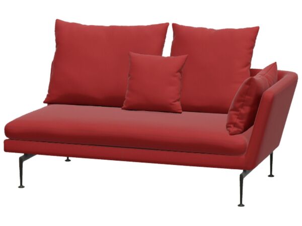 2_Vitra_Suita_2 Seater Ouvert_coussins_pointus_volo rouge noir droite.jpg