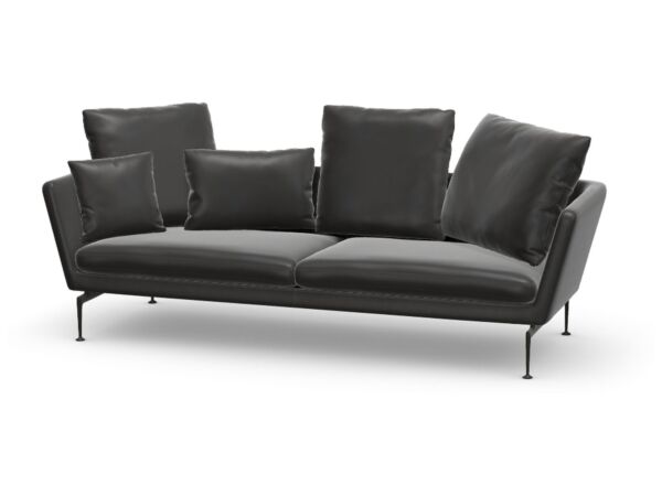2_Vitra_Suita_3 Seater_pointus_Cuir L20 asphalte noir.jpg